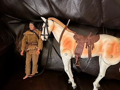 Complete Vintage Gabriel Tonto Action Figure And Horse Scout. • $34.50