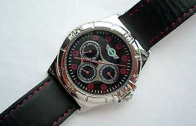 MINI John Cooper Works S JCW Racing Sport Car Accessory Red Chili Design Watch • $231.20