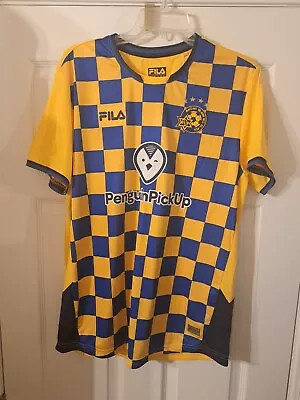 NWT MACCABI TEL AVIV Home Shirt FILA Soccer Jersey Israel Premier League LARGE • $249.97