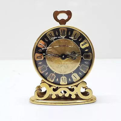 Vintage Semca Eight Days Swiss Alarm Clock • $9.99