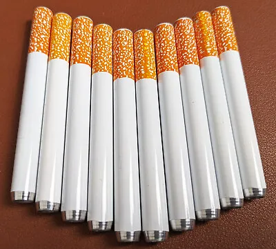 10x Metal One Hitter Dugout Pipe Cigarette Bat Large 78mm / 3.07  Free Shipping! • $12.95