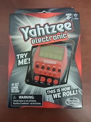 Hasbro Yahtzee Handheld Digital Game   • $12