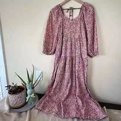 Universal Thread Floral Cottagecore Midi Dress / Women’s Size Medium • $24.99