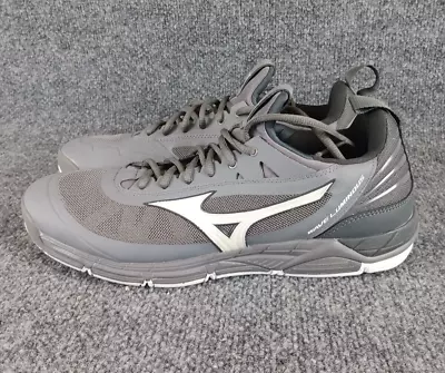 Mizuno Wave Luminous Volleyball Shoes - Women’s Size 13 Grey White • $44.95