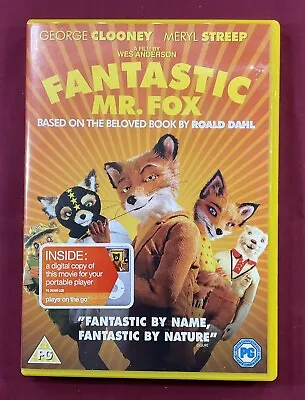 Fantastic Mr. Fox DVD 2012 Cert PG • £1