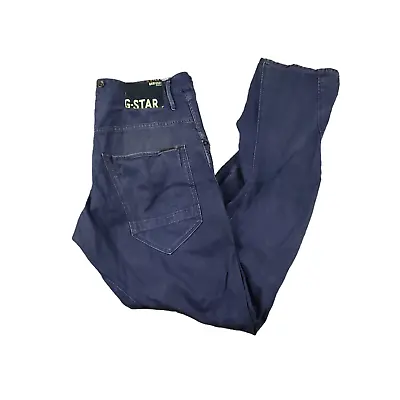 G Star Raw Pants 34x32 Mens Arc 3D Slim Tapered Braces COJ Suspender Buttons  • $41.90