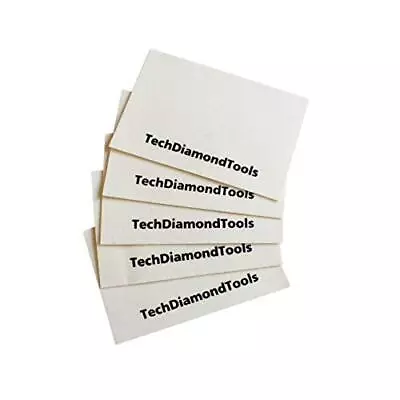 A Set Of 5 Wool Cloths For Buffing Or Polishing With TechDiamonTools Diamond ... • $16.13