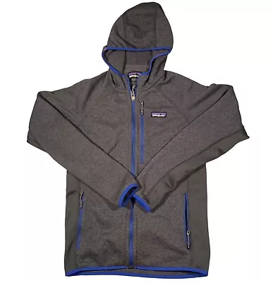 Patagonia Better Sweater Full Zip Gray Blue Hoodie Sweatshirt Mens  XS Womens S • $29.95