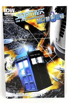 Star Trek Next Generation Doctor Who Assimilation #7 Squared 2012 IDW Comic F+ • £3.84