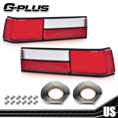 New Fit For 1987-1993 Ford Mustang Taillight Taillamp Lens Left & Right Pair Set • $58.79