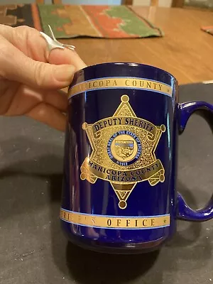 Large Deputy Sheriff Maricopa County Arizona Coffee Mug • $34.95