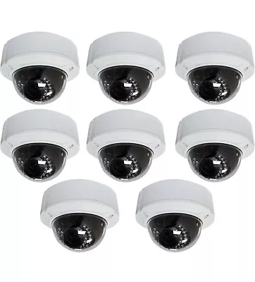 GW Security VD2011WD X 8 Power Kit 900TVL Surveillance Security Camera (White) • $269.99