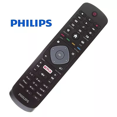 Genuine Philips Universal TV Remote Control For 2017 -2020 Smart Netflix LED • £7.49