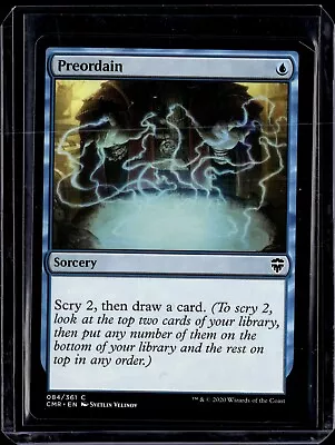 Preordain - 84 - CMR - NM - MTG Magic The Gathering • $0.99