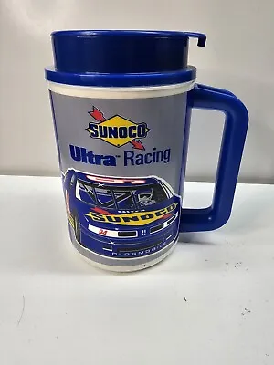 VTG Whirley Thermo Travel Mug Hot Or Cold Sunoco Racing • $21.99