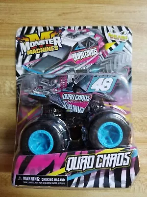 Monster Machines QUAD CHAOS Monster Truck Diecast 1:64 NIB • $29.50