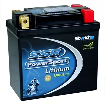 SSB Ultralight Lithium Battery For Kawasaki H2 Mach 4 750CC Triple 1972 To 1975 • $257.13