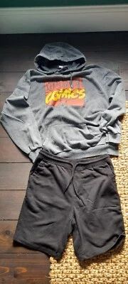 £4.99 • Buy Mens Medium Marvel Hoodie & Small Shorts