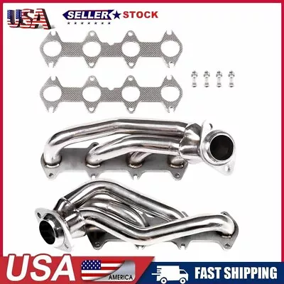 Shorty Headers For 2004-2010 Ford F150 XL XLT FX4 King Ranch Lariat 5.4L 330 V8 • $155.41