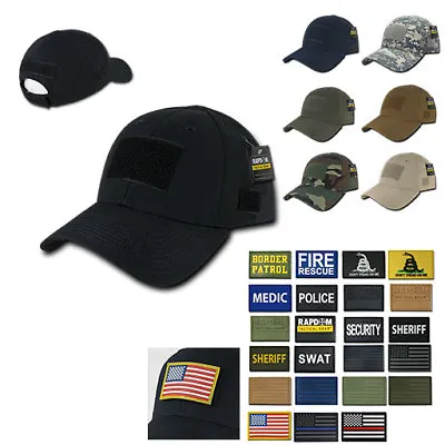 Ripstop Cotton Tactical Duty Operator Military Caps Hats With Front Patch • $17.95