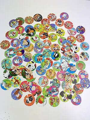 Vintage 1995 Looney Tunes Tazo Collection - Mixed Bundle X 91 - Includes Doubles • $22