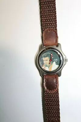 Elvis Presley Watch With Elvis Image And Brown Sports Band • $15