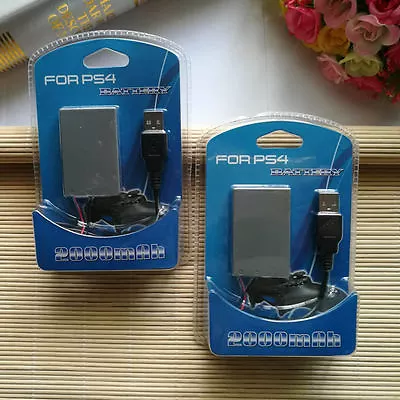 $20.45 • Buy 2 Pack Rechargeable Battery For PS4 Dualshock 4 Controller LIP1522 3.65V