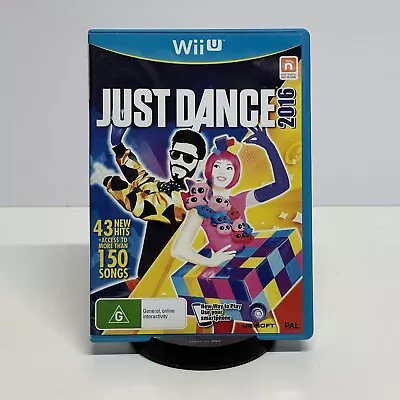 Just Dance 2016 Complete Nintendo Wii U - Free Post *VGC* *FREE POSTAGE* • $10.49