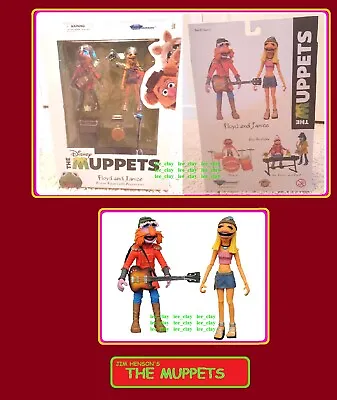 Diamond Select Best Of Muppets Series 3 Floyd & Janice NEW! Electric Mayhem Band • $46.55