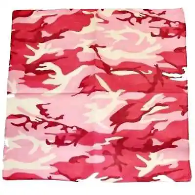 Camouflage Bandana Mask Camo Army Pink Military Bandanna Headwear Wrist Scarf • £3.99