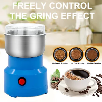 $20 • Buy 250W Electric Grain Grinder Cereal Mill Flour Powder Machine Coffee Bean Blender