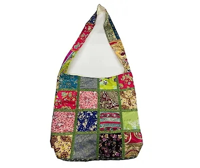 Vintage Tribal Banjara Indian Handmade Ethnic Women Patchwork Shoulder Bag Boho • $28.38