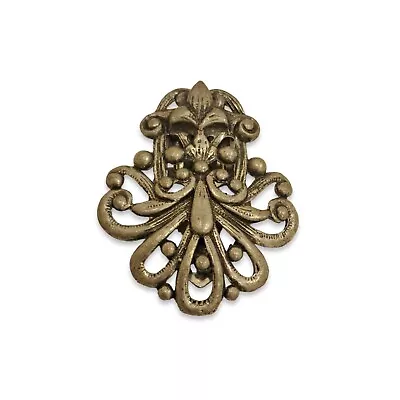 Vintage Shoe Clip Ornate Victorian Silver Tone ONLY 1 - Jewelry - By  NE  • $29.99