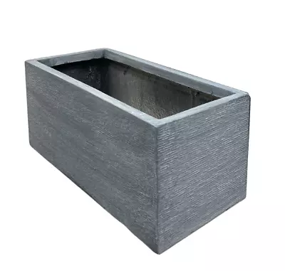 $289 • Buy Outdoor Garden Patio Planter Pot Rectangle ExtraLarge Trough Planter Box RANGE