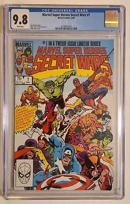 Marvel Super Heroes Secret Wars #1 Cgc 9.8 (1984) 4378097004 • £162.31