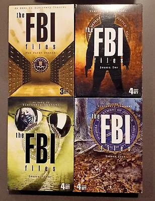 The Fbi Files Collection Seasons 1/2/3 & 4 Boxsets - Dvd - Mint • $129