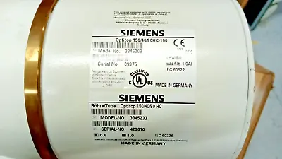 Siemens X-Ray Tube OPTITOP Model 03345209 • $1375