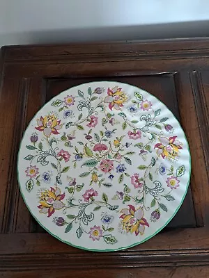 Minton Haddon Hall Green Edge Vintage Dinner Plate Excellent Condition. • £10