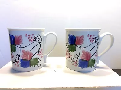 £48.38 • Buy Pair Of Portmeirion China Welsh Dresser 3 5/8  Breakfast Mugs