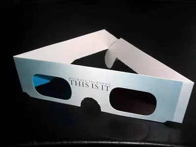 Michael Jackson Promo '09 Grammys 3D Glasses THIS IS IT • $14.95