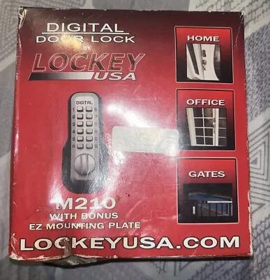 Lockey M210 OILEZ Keyless Digital Deadbolt Door Lock Mechanical Code Keypad • $99.99