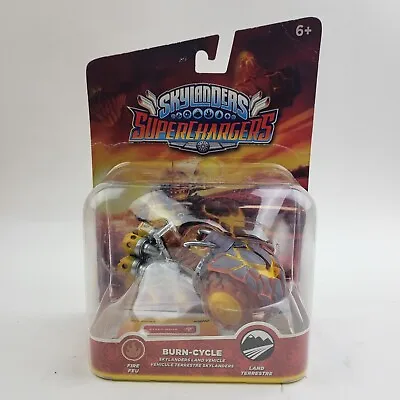 Skylanders Superchargers Burn Cycle Land Vehicle Fire Toy Video Game Motorcycle • $10.77