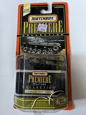 1998 Matchbox Military Premiere Collection Abram’s A1M1 Tank • $24.99