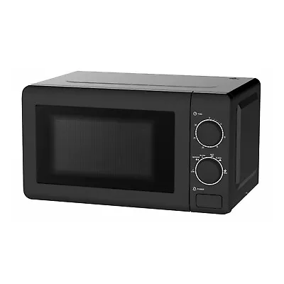 Black Microwave Oven 20L Capacity 700W Dial Control - Daewoo KOR6M17BLK • £63.99
