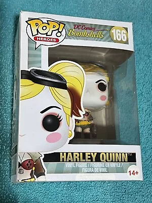 Harley Quinn Funko Pop Vinyl Figure #166 DC Comics Bombshells • £10.50