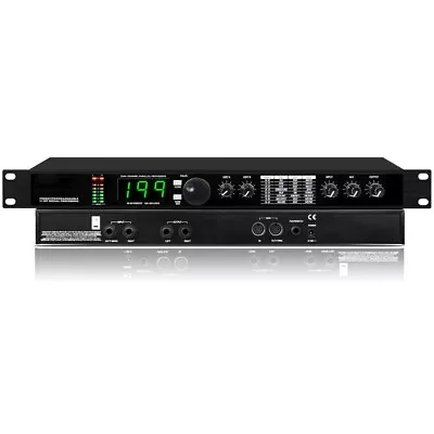 Gax-4II Pro Digital Reverb Multi Effect Dsp Processor Audio Equalizer Vocal Mic • $66.49