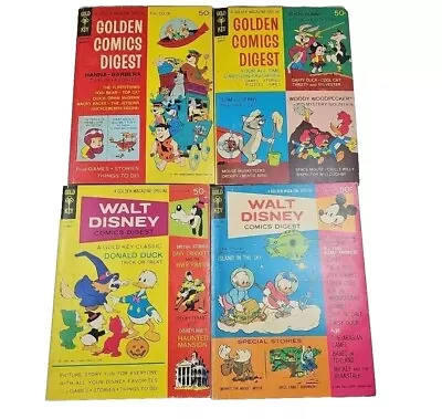 Golden Comics Hanna Barbera Walt Disney Small Paperback Comics 60's • $35.88