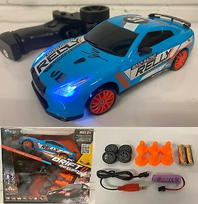 £19.95 • Buy Nissan Gtr 4wd Drift Rc Remote Control Car 2.4g Rechargeable15km/h Speed