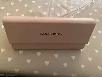 Karen Millen Glasses/Sunglasses Case With Cleaning Cloth - BRAND NEW • £6.99