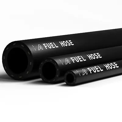 Nitrile Rubber Smooth Fuel Tube Petrol Diesel Oil Line Hose Pipe Tubing Breather • £266.73